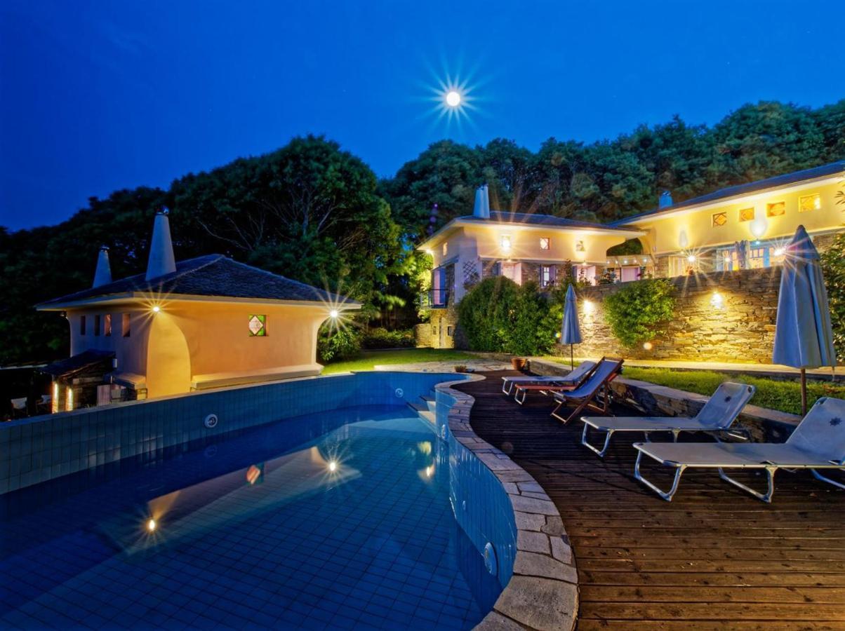 Tsagkarada Country Estate With Pool Villa Bagian luar foto