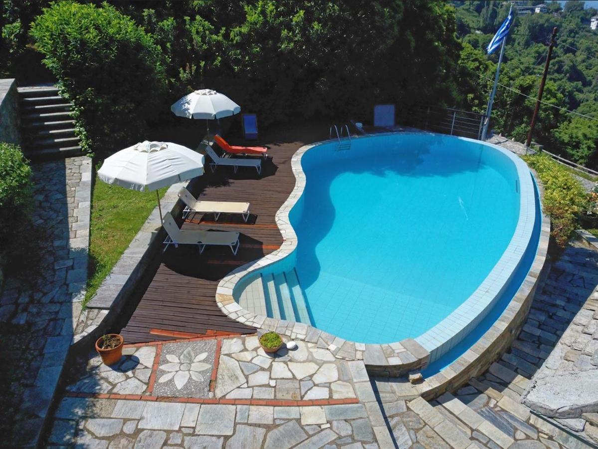 Tsagkarada Country Estate With Pool Villa Bagian luar foto