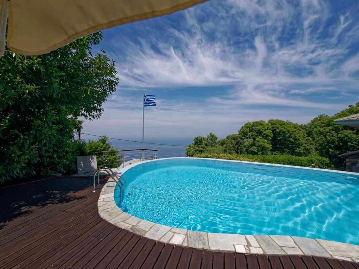Tsagkarada Country Estate With Pool Villa Bagian luar foto