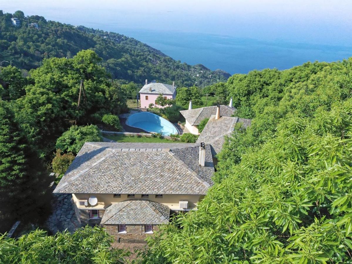 Tsagkarada Country Estate With Pool Villa Bagian luar foto