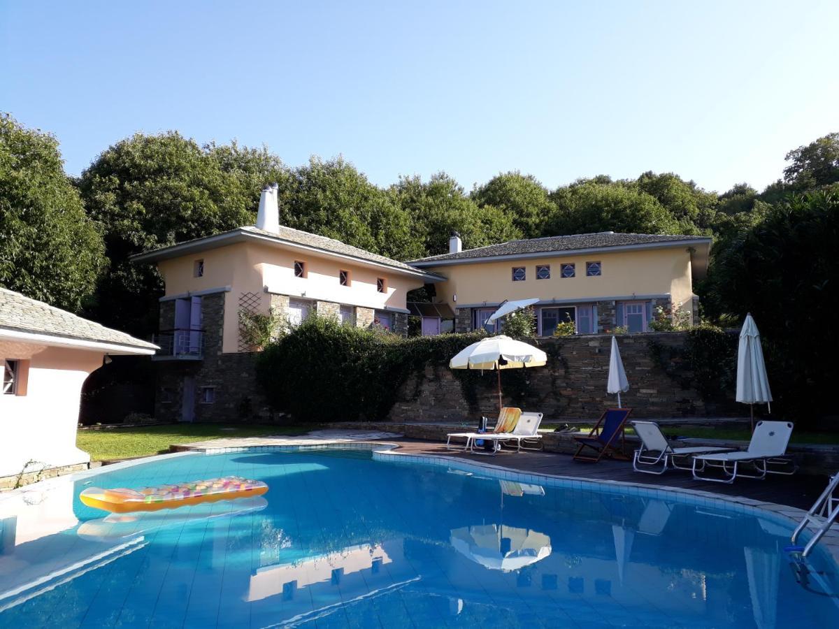 Tsagkarada Country Estate With Pool Villa Bagian luar foto
